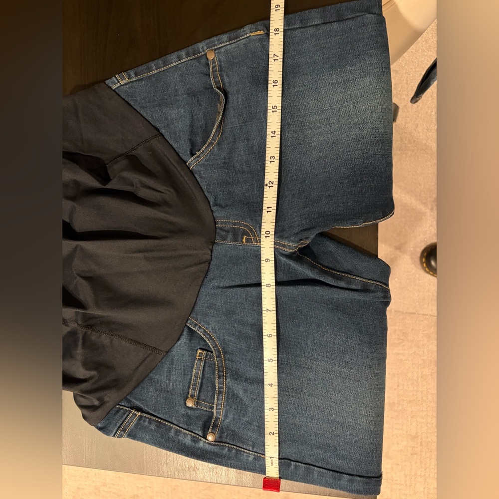 NWOT Kimi + Kai Leni Bootcut Maternity Jeans, 26 - Picture 11 of 12